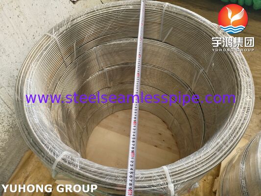 ท่อสอยสแตนเลสสว่างกระเทียม ASTM A269 TP316 / TP316L สําหรับสภาพแวดล้อมที่เป็นไปได้