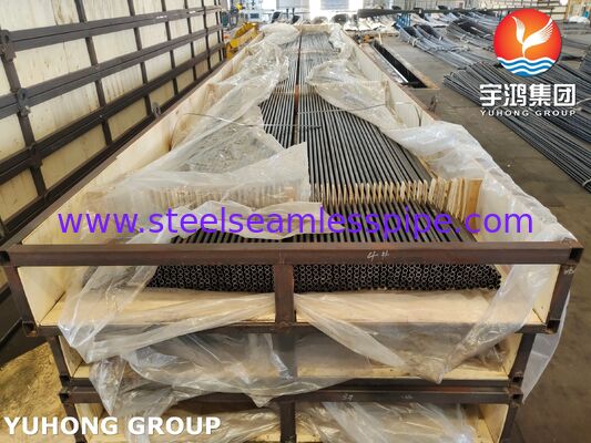 ท่อโค้งรูปตัว U ASTM A179 - เหล็กกล้าคาร์บอนต่ำไร้รอยต่อ ดึงเย็น สำหรับการใช้งานในเครื่องแลกเปลี่ยนความร้อนและคอนเดนเซอร์