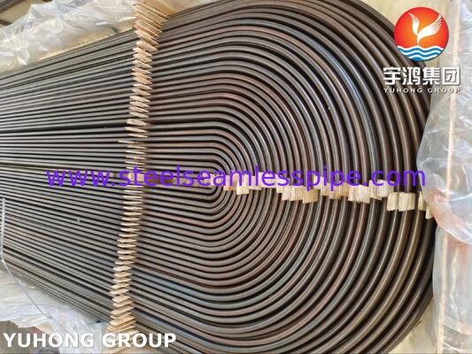 ท่อโค้งรูปตัว U ASTM A179 - เหล็กกล้าคาร์บอนต่ำไร้รอยต่อ ดึงเย็น สำหรับการใช้งานในเครื่องแลกเปลี่ยนความร้อนและคอนเดนเซอร์