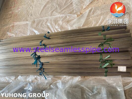 ISO9626 SUS304 หลอดหลอดเลือดดําเหล็กไร้ขัด สําหรับเข็มเจาะทางการแพทย์