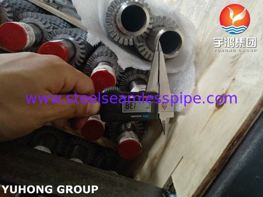 หลอดปรับระดับความถี่สูง TP304H Base / SS304 Fin