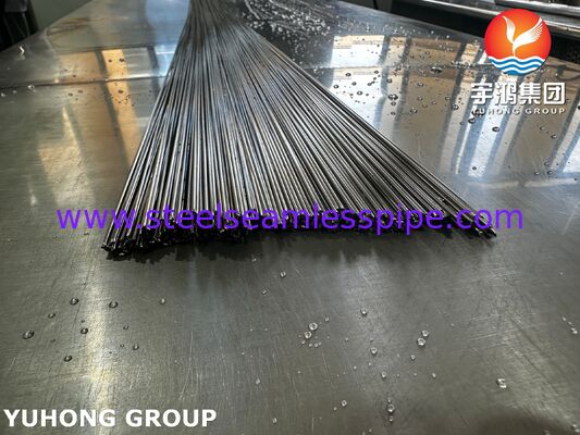 SUS304 ISO9626 10 - 34G ท่อเส้นเลือดดําทางการแพทย์จากสแตนเลส สําหรับการบริการยา