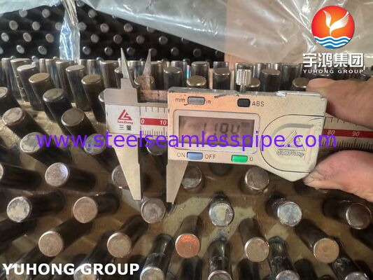 ท่อที่ติดหมึก ท่อฐาน ASTM A335 P22 ทนต่ออุณหภูมิสูง