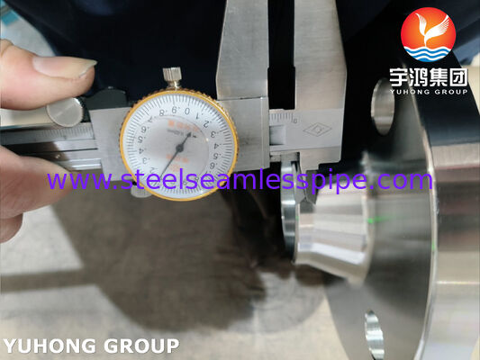 ASTM A182 F51 แฟลนซ์สแตนเลสแบบสองแบบสําหรับท่ออุตสาหกรรม