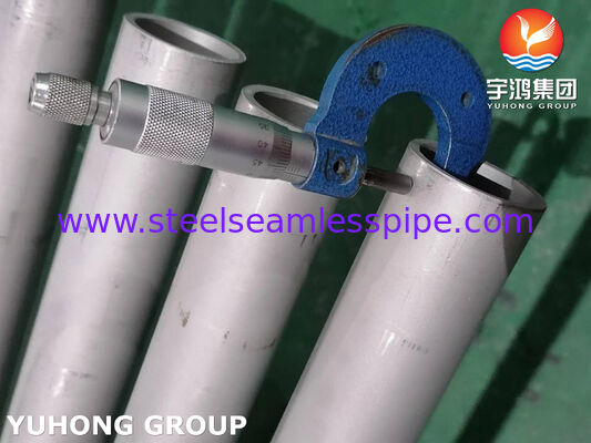 ท่อสแตนเลสไร้ตะเข็บ ASME SA213 TP347H สำหรับเครื่องแลกเปลี่ยนความร้อนและซุปเปอร์ฮีทเตอร์