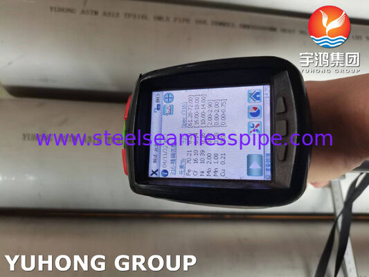 ASTM A312 TP316L ท่อสแตนเลสอุตสาหกรรมแบบออสเทนนิต