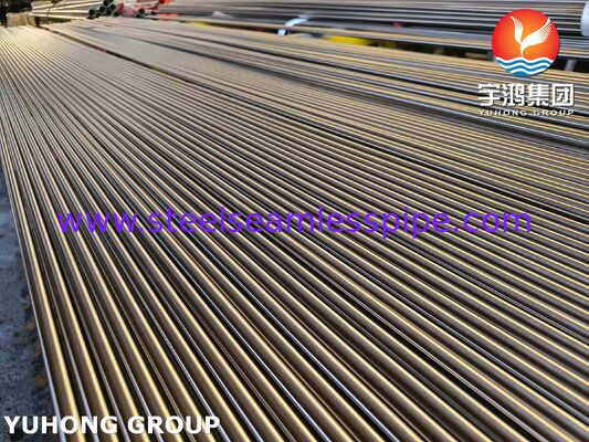 ASTM A213 TP321H Bright Annealed Stainless Steel Seamless Tube with High Corrosion and High-Temperature Creep Resistance for Heat Exchangers