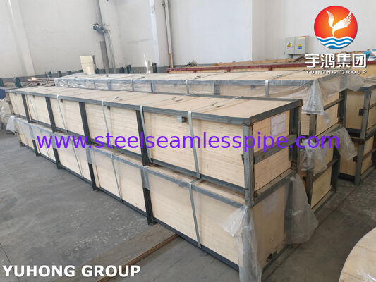 ท่อสกัดทองแดง และท่อคอนเดนเซอร์ไร้รอยสกัดทองแดง ASME SB111 ASTM B111 C10200 C44300 C61400 C71500