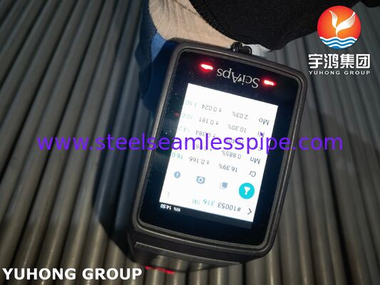 ASME SA213 TP316L การใช้งานอุปกรณ์แลกเปลี่ยนความร้อนแบบหลอดไร้สายจากสแตนเลส