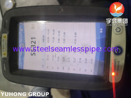 ข้อศอกสแตนเลส ASTM A403 WP321-S 180°