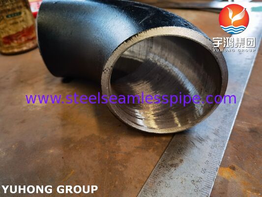 ASTM A234 WP22 90° Elbow Cr-Mo Alloy Steel Tube Fitting สําหรับท่ออุณหภูมิและความดันสูง