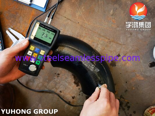 ASTM A234 WP22 90° Elbow Cr-Mo Alloy Steel Tube Fitting สําหรับท่ออุณหภูมิและความดันสูง