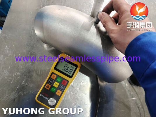 ASTM A403 WP304H-S การติดตั้งเอลโคสําหรับสาขาอุตสาหกรรม การติดตั้งท่อเหล็กไร้ขัด