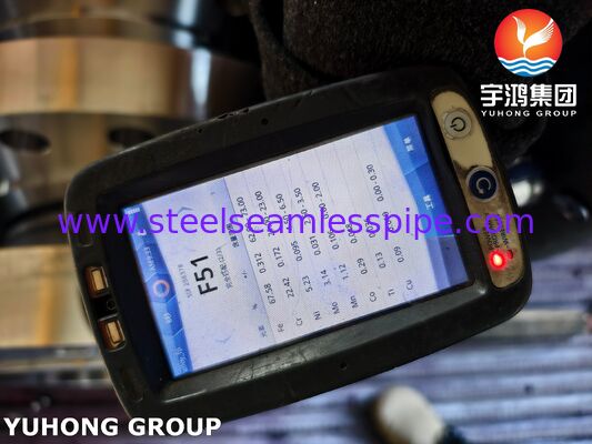 ASTM A182 F51 BL RF Flange, Duplex Stainless Steel Blind Raised Face Flange ขอบหน้าที่ยกขึ้น