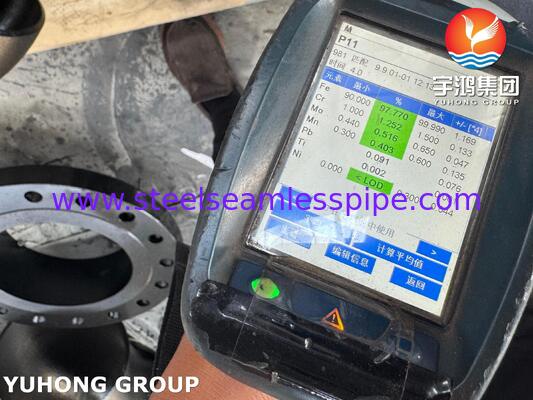 ASTM A182 F11 WN RF หน้าแปลน, หน้าแปลนคอเชื่อมขึ้นรูปด้วยโลหะผสมโครเมียมโมลิบดีนัม