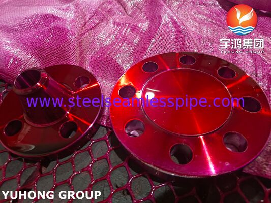 หน้าแปลน ASTM B564 N04400, หน้าแปลนเหล็กหล่อผสมนิกเกิล-ทองแดง Monel 400 สำหรับทนการกัดกร่อน