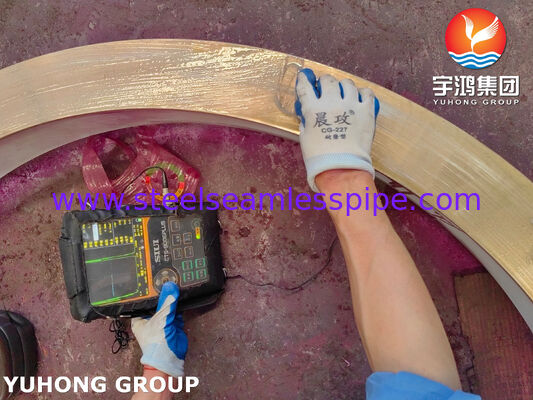 แหวนทองแดงนิกเกิล C70600 (CuNi 90/10) ขึ้นรูปตามมาตรฐาน ASTM B171 / ASME SB171