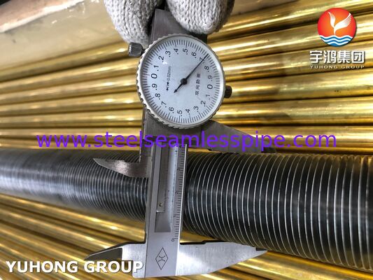 ASTM A179 ท่อครีบแบบ L (Smls) ประสิทธิภาพการแลกเปลี่ยนความร้อนสูง ท่อครีบเหล็กคาร์บอนต่ำ