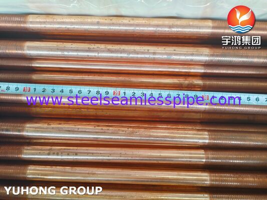 ASTM B111 C12200 ท่อ SMLS สําหรับเครื่องแลกเปลี่ยนความร้อน ท่อไร้รอยทองแดง