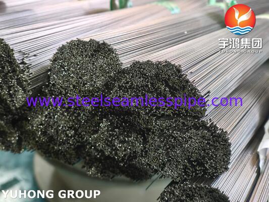 ท่อสแตนเลสทางการแพทย์ ISO9626 SUS304 สำหรับท่อเข็มผ่าตัด, 10G - 34 G