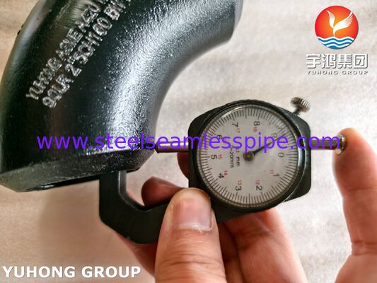 ASME SA420 เกรด WPL6 โลหะคาร์บอนอุณหภูมิต่ํา Fitting LTC Buttweld 90DEG Elbow