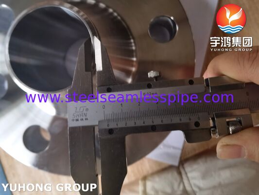 ASTM A182 F55 S32760 แฟลนจ์คอสเวด RTJ EN 1.4501 X2CrNiMoCuWN25-7-4