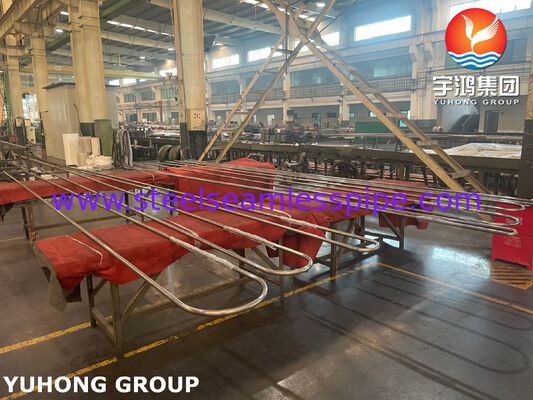 ASME SB163 โมเนล 400 ทองแดง นิเคิล สังกัด ท่อบิด U ไม่มีสาย, TEMA เครื่องแลกเปลี่ยนความร้อน, เปลือกและ Tube เครื่องแลกเปลี่ยนความร้อน