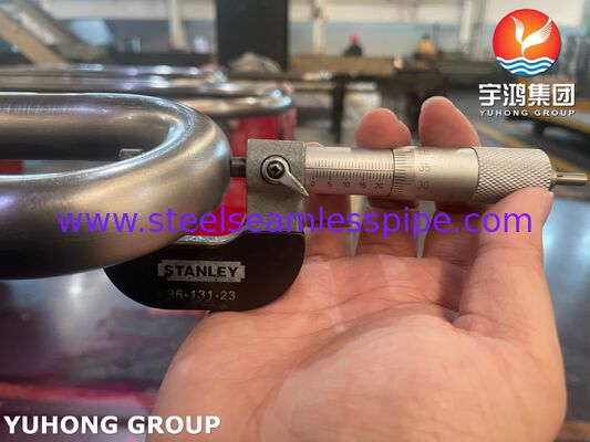 ASME SB163 โมเนล 400 ทองแดง นิเคิล สังกัด ท่อบิด U ไม่มีสาย, TEMA เครื่องแลกเปลี่ยนความร้อน, เปลือกและ Tube เครื่องแลกเปลี่ยนความร้อน