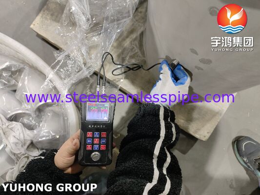 อุปกรณ์ประกอบท่อบีทบอลด์ขนาดใหญ่, ASTM A403 WP347-WX เทียบเทียบ Tee สําหรับสารไหล่สกัด B16.9