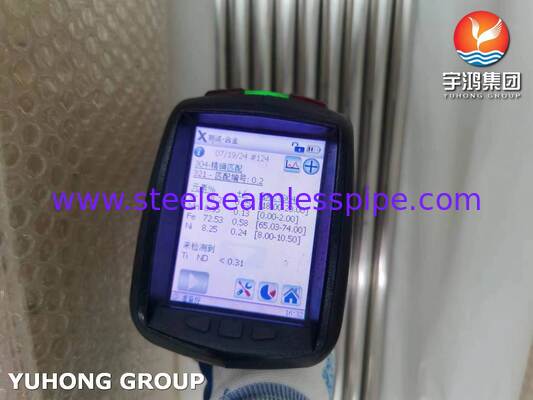 ท่อสแตนเลส ASTM A249 TP304 แบบเชื่อมอบสดสำหรับโรงเบียร์