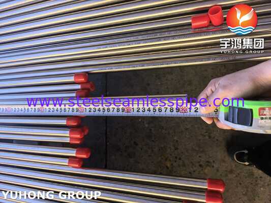 ASTM A249 / ASME SA249 TP316 ท่อเชื่อมสําหรับเครื่องแลกเปลี่ยนความร้อนความดันต่ําถึงปานกลางและระบบขนส่งของเหลวทั่วไป