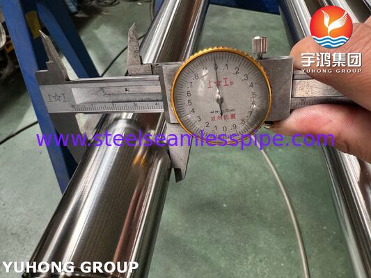 ASTM A270 3A TP304 BA สแตนเลส ท่ออนามัยไร้รอยสําหรับอุตสาหกรรมน้ําตาล