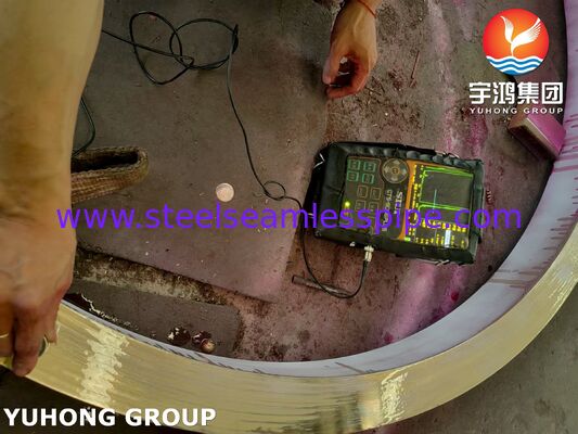 ASME SB171 C70600 CuNi 90/10 แหวนโกหกสําหรับน้ําทะเลและระบบทางทะเล