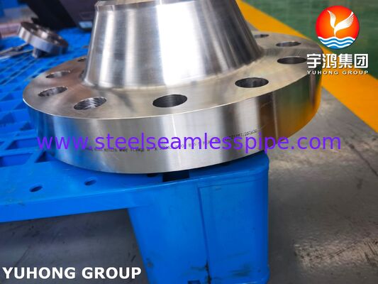 ASTM B564 UNS N10276 / Hastelloy C276 แฟลนจ์คอการเชื่อม, หน้ายกขึ้น (RF) ชั้น 150/300/600 สําหรับการกําจัดเกลือจากน้ําทะเล
