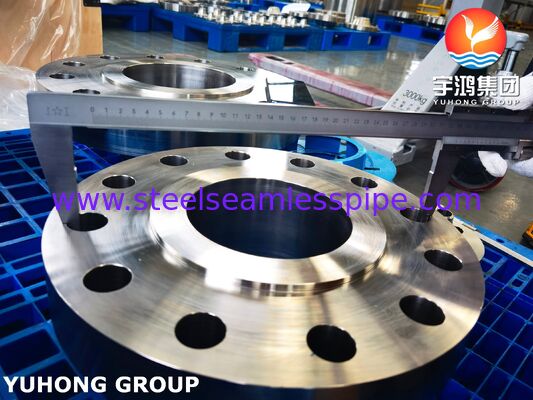 ASTM B564 UNS N10276 / Hastelloy C276 แฟลนจ์คอการเชื่อม, หน้ายกขึ้น (RF) ชั้น 150/300/600 สําหรับการกําจัดเกลือจากน้ําทะเล