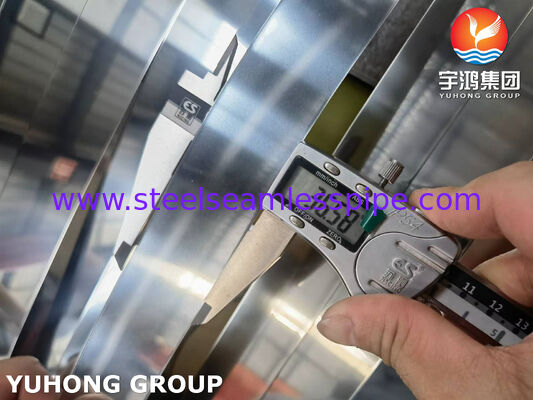 แถบสแตนเลสสตีล ASTM A240 SS304 BA สำหรับส่วนประกอบเซ็นเซอร์