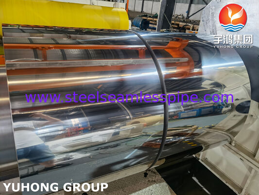 แถบสแตนเลสสตีล ASTM A240 SS304 BA สำหรับส่วนประกอบเซ็นเซอร์