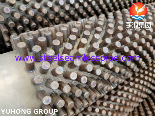 ท่อครีบสแตนเลส 304 แบบปุ่มนูน – การใช้งานการถ่ายเทความร้อนที่อุณหภูมิสูง