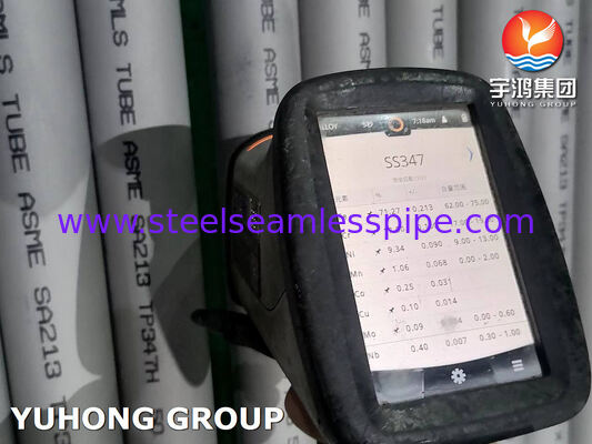 ท่อสแตนเลส ASME SA213 TP347 ท่อแลกเปลี่ยนความร้อน