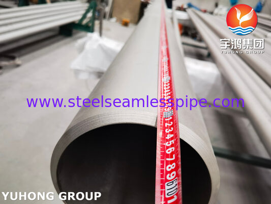 ASTM A790 UNS S31803 ท่อไร้สายเหล็กไร้สแตนเลสแบบยับยั้ง