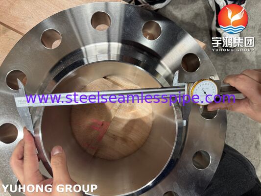 ASTM A182 F51 Blind RF Flange Duplex 2205 โครงสร้างความแข็งแรงสูง ทนทานต่อการกัดกร่อนสําหรับน้ํามันและก๊าซ