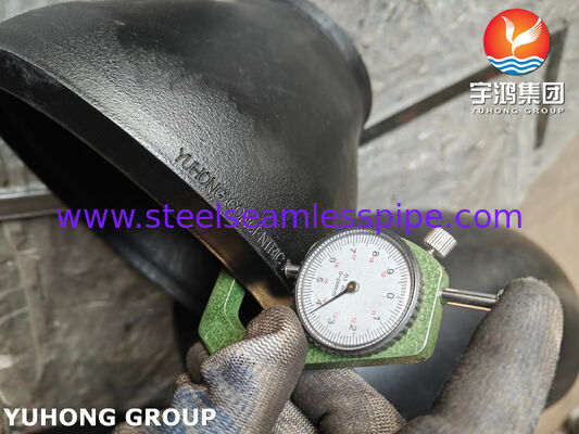 ASTM A860 WPHY42-S อะไหล่ปั่นปัดท้ายเหล็กเฟอริตความแข็งแรงสูง, เทียบเทียบ tee, เอลโค, ลด, ASME B16.9
