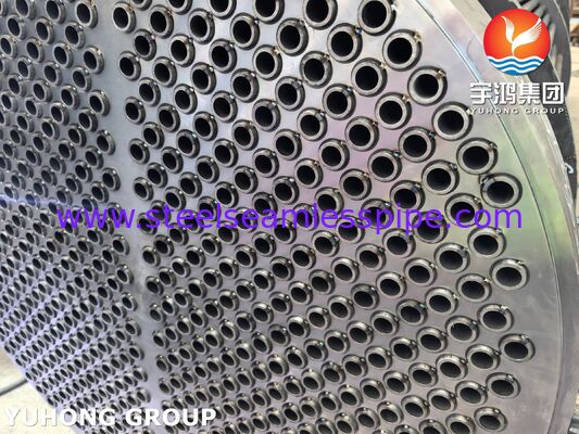 ชุดท่อทองเหลือง Admiralty C44300 พร้อมท่อไร้ตะเข็บ ASME SB111 สำหรับเครื่องแลกเปลี่ยนความร้อนน้ำทะเลและเครื่องทำความเย็นในทะเล