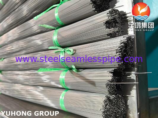ท่อสแตนเลสสตีลแบบมีตะเข็บ SUS304 ตามมาตรฐาน ISO9626 สำหรับเข็มฉีดยาทางการแพทย์