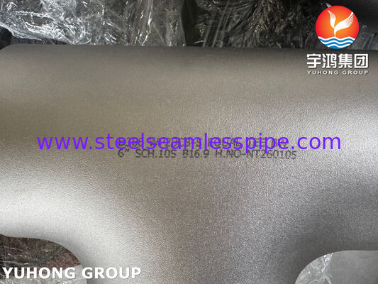 ASTM B366 N08810 Incoloy 800H นิเคิลอลอยเท่าเทียม Tee สําหรับท่ออุณหภูมิสูง