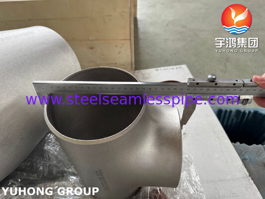 ASTM B366 N08810 Incoloy 800H นิเคิลอลอยเท่าเทียม Tee สําหรับท่ออุณหภูมิสูง