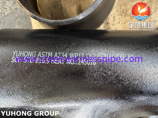 ASTM A234 WP11 CL2 สแตนเลสสแตนเลสเทียม Tee CrMo สแตนเลสสแตนเลส Buttweld Pipe Fitting B169