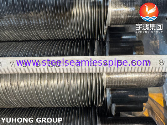 ASTM A179 ท่อครีบอลูมิเนียมชนิด L เหล็กกล้าคาร์บอนสำหรับเครื่องแลกเปลี่ยนความร้อน