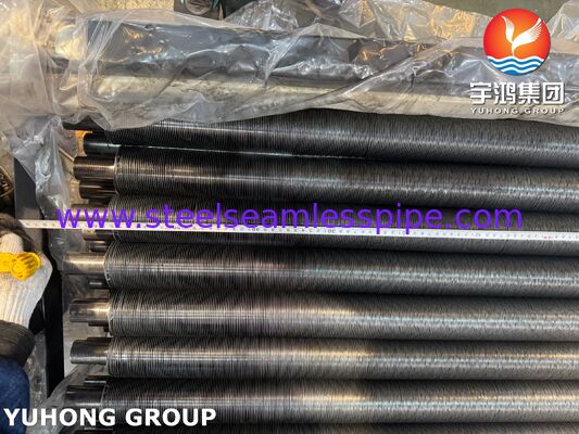ASTM A179 ท่อครีบอลูมิเนียมชนิด L เหล็กกล้าคาร์บอนสำหรับเครื่องแลกเปลี่ยนความร้อน
