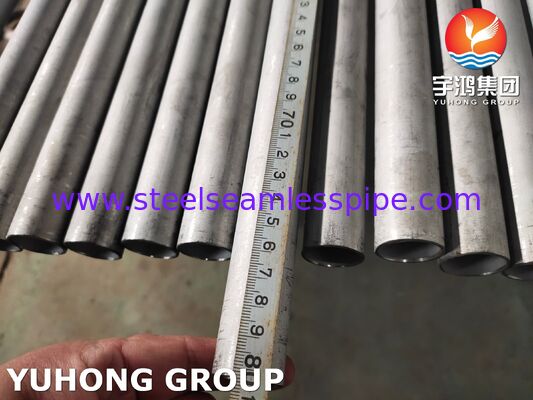 ท่อไร้รอยต่อเหล็กกล้าดูเพล็กซ์ ASTM A789 S31803 S32205 S32750 S32760, ท่อซุปเปอร์ดูเพล็กซ์สำหรับการใช้งานในเครื่องแลกเปลี่ยนความร้อน